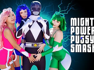 The Mighty Power Pussy Smashers Are Here To Bring Justice To The World In The Sexiest Way Possible free video