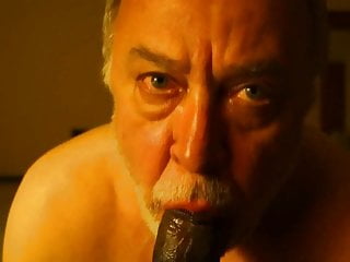 Bearded Old Man Sucking Verbal Black Guy's Dick (1) free video