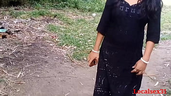 Black Clower Dress Bhabi Sex In A Outdoor (Official Video By Localsex31) free video