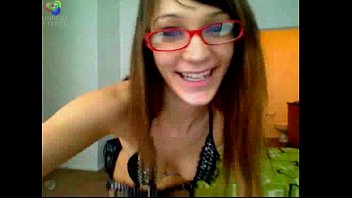 Geeky Teen Teases On Cam And Gets Freaky free video