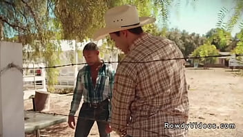 Latin Cowboy Gay Anal Fuck Black Guy At The Conversion Camp free video