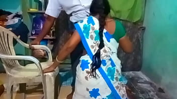 Tamil Beauty Aunty Blowjob And Doggy Style free video