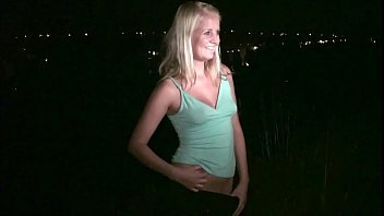 Blonde Teen Cutie Is Going To A Public Sex Dogging Gang Bang Orgy With Strangers free video
