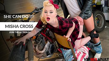 Vip Sex Vault - Pin Up Lady Misha Cross Goes For A Quickie With Her Biker Boyfriend free video