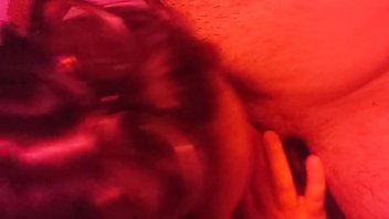 Hot Milf With Big Tits Gives A Blowjob In Red Light Titty Fucking And Cumshot free video