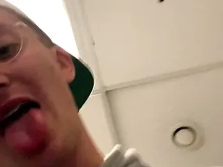 Twink Jerk In Public Toilet And Cum On Random Guy free video