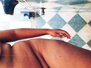 My Chubby Mexican Sister-In-Law Lets Me Record Her In The Shower free video