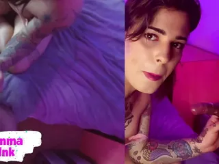 This Trans Girl Gives An Unbelievable Blowjob free video