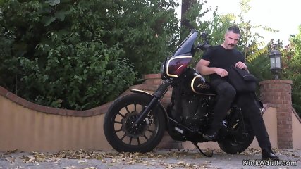 Biker Ties Up And Fucks Huge Tits Hottie free video