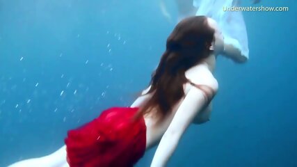 Tenerife Underwater Swimming With Hot Girls free video